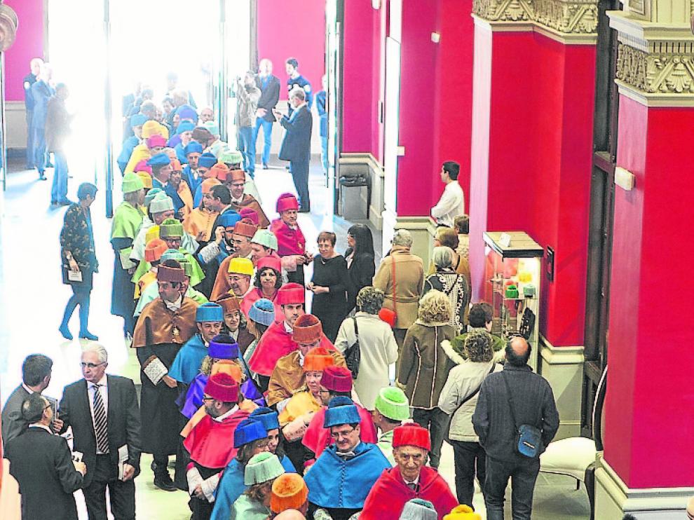 La última celebración de San Braulio, en el Paraninfo.
