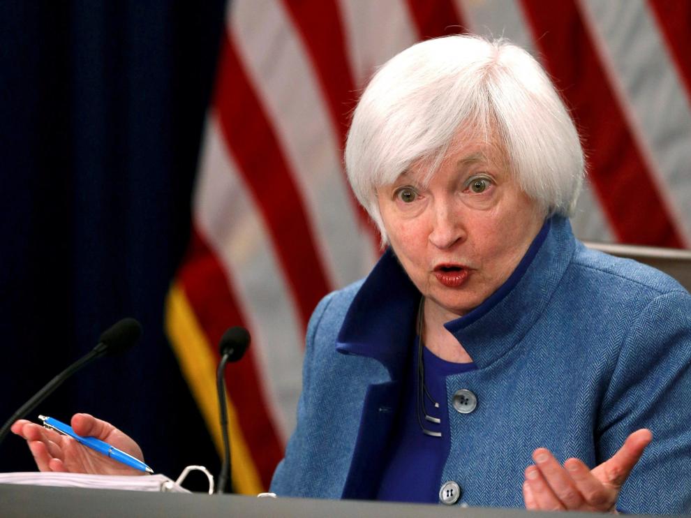 La responsable de la Reserva Federal, Janet Yellen