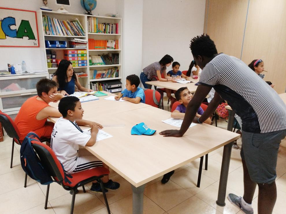 Uno de los programas de YMCA Huesca subvencionado por la entidad.