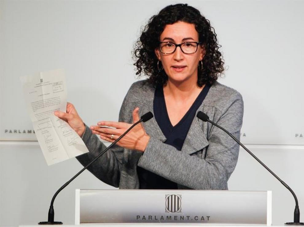Marta Rovira (ERC).