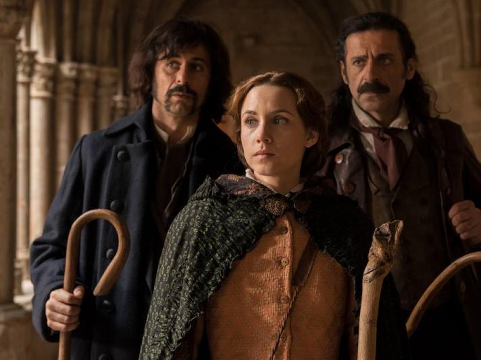 TVE emite este jueves el capítulo de 'El Ministerio del Tiempo' rodado en el monasterio de Veruela.
