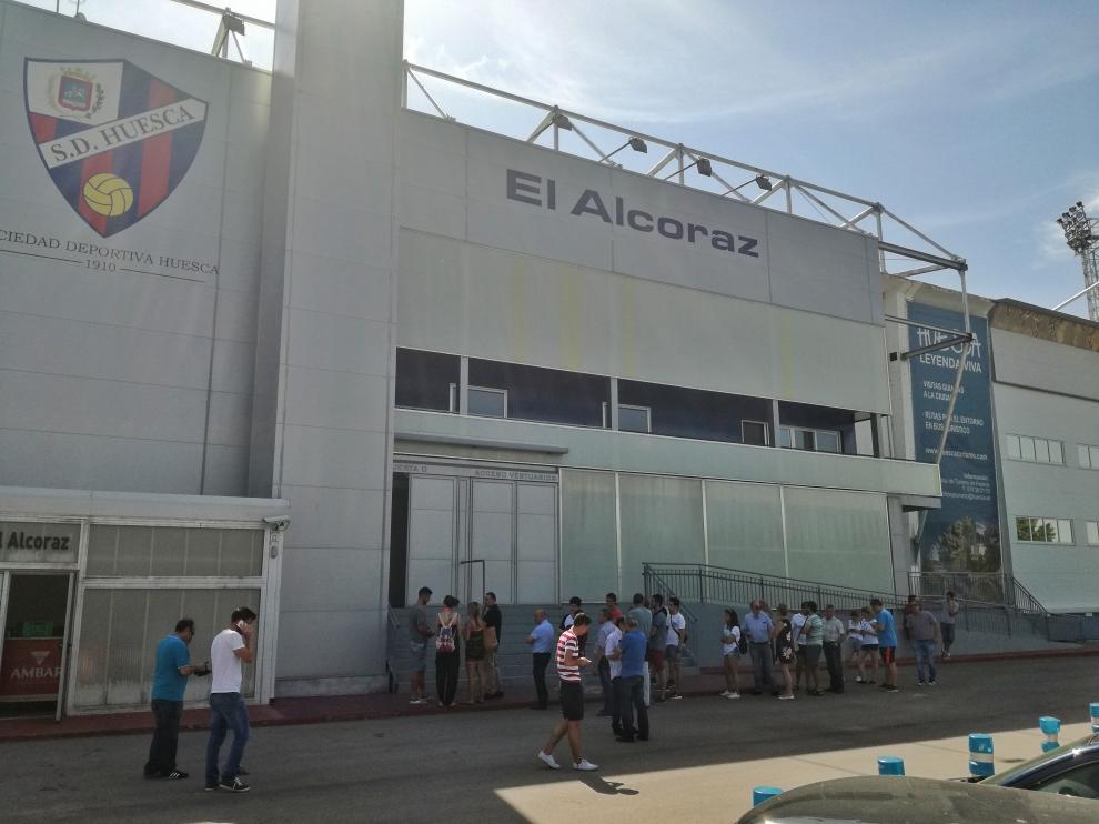 La pelea ocurrió en las calles de Huesca antes del partido en El Alcoraz