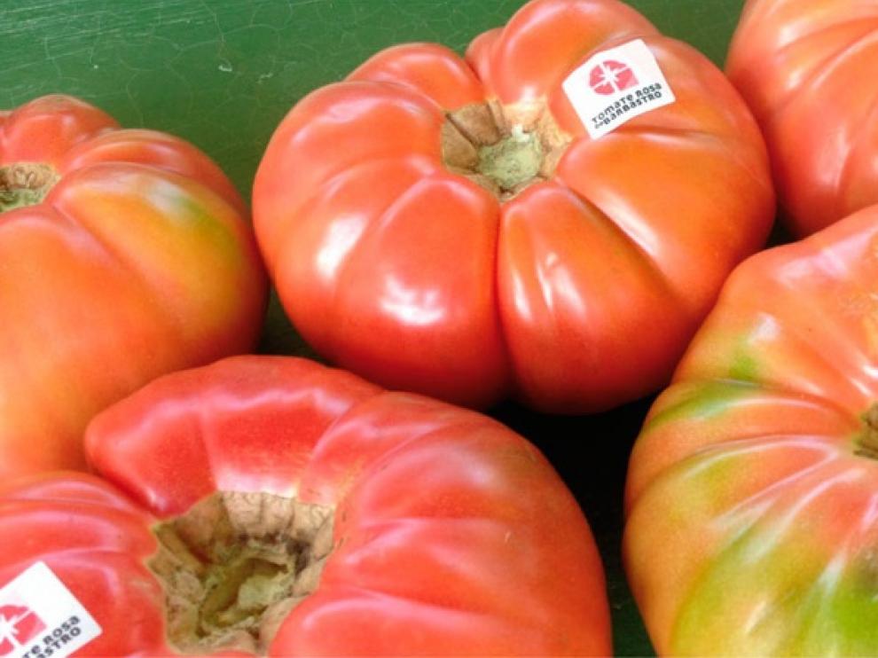 Tomate rosa de Barbastro.