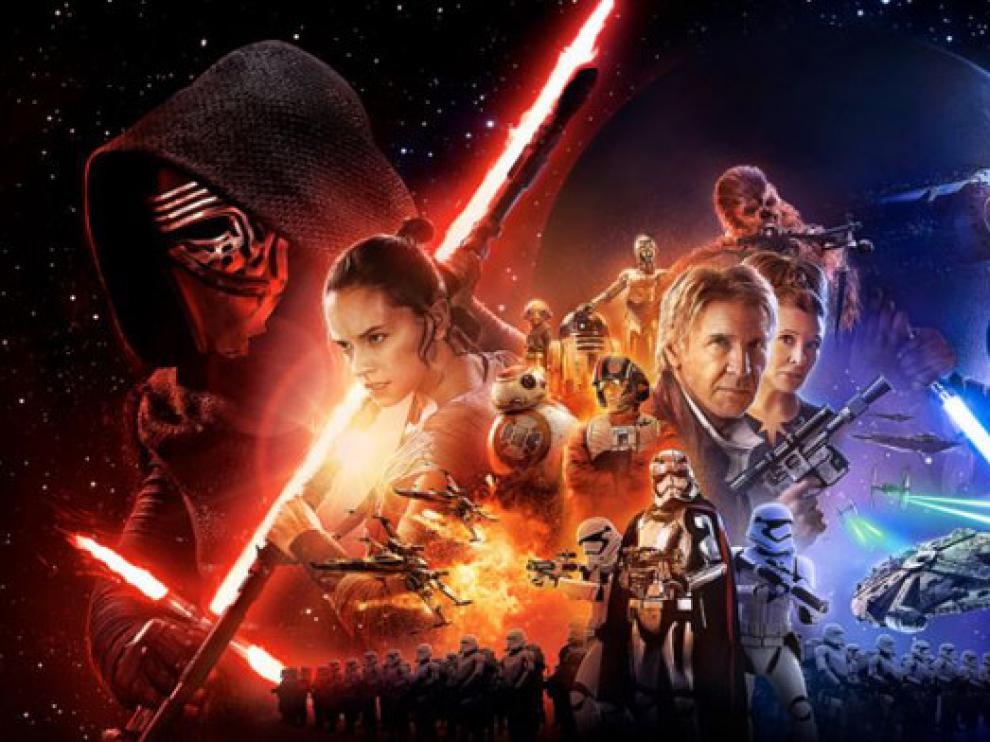 Cartel del Episodio VII de la Guerra de las galaxias