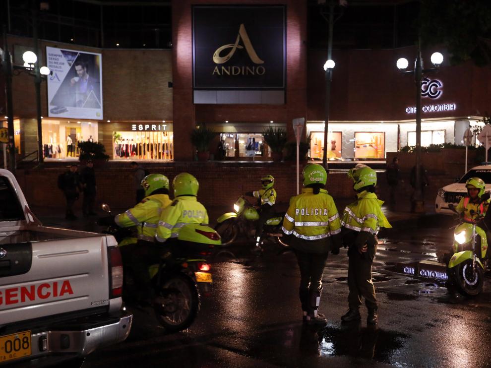 Un ataque terrorista causa 3 muertos y 9 heridos en centro comercial de Bogotá