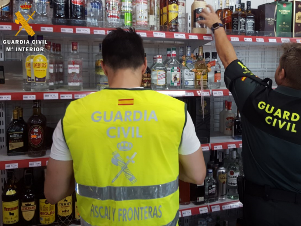 Bebidas intervenidas.