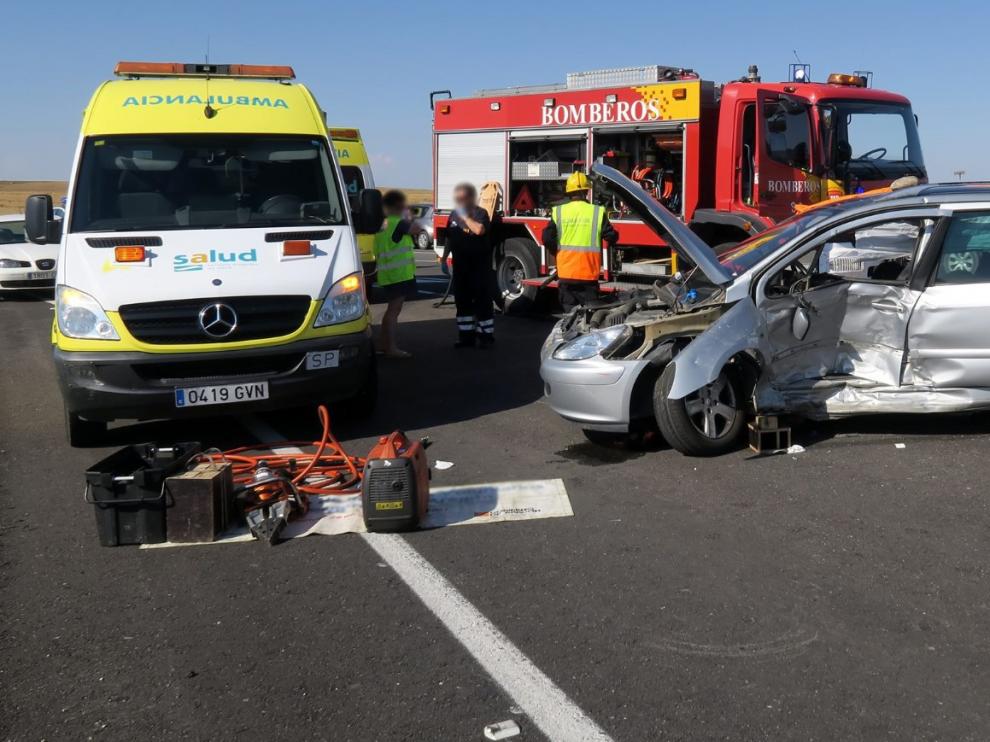 Accidente en Huesca