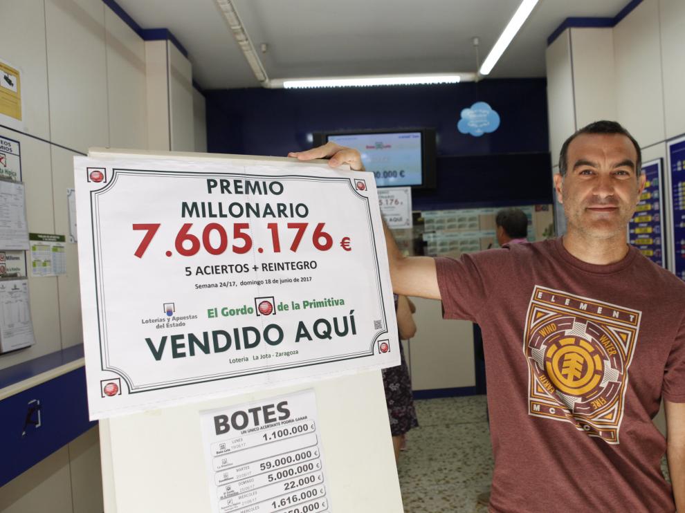 Una administración de Lotería de La Jota ha repartido un premio de 7,5 millones de euros.