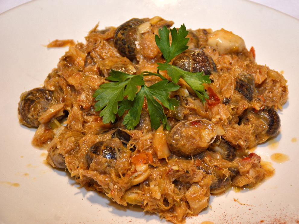 Receta de bacalao al ajoarriero tafallés.