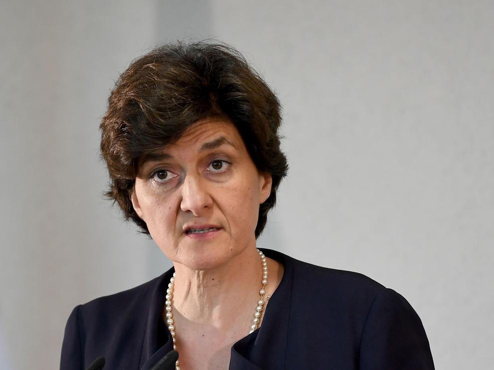 La ministra francesa de Defensa, Sylvie Goulard.