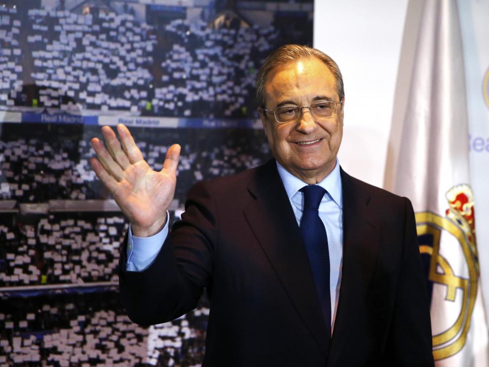 Florentino Pérez, presidente del Real Madrid.