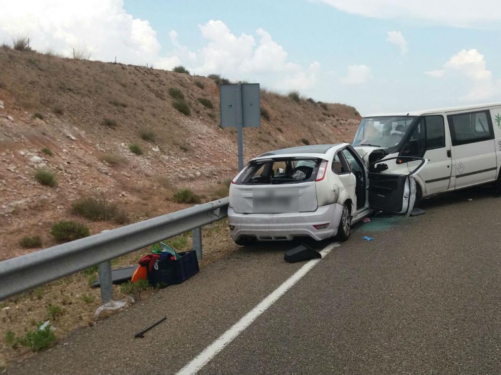 Lugar donde ocurrió el accidente.