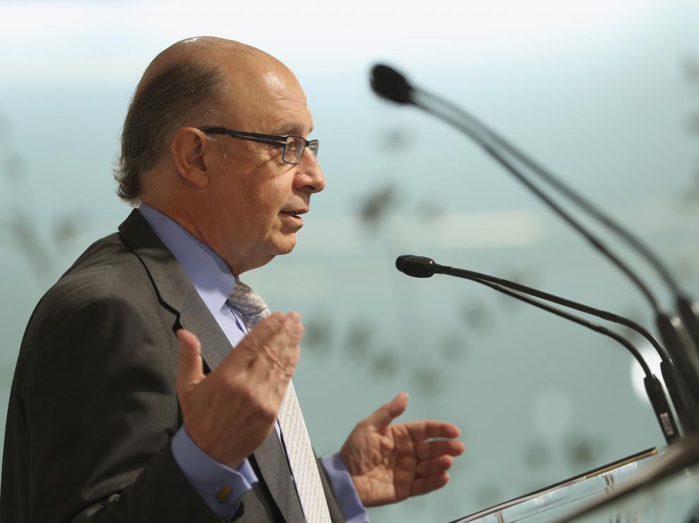 El ministro de Hacienda y Función Pública, Cristóbal Montoro.