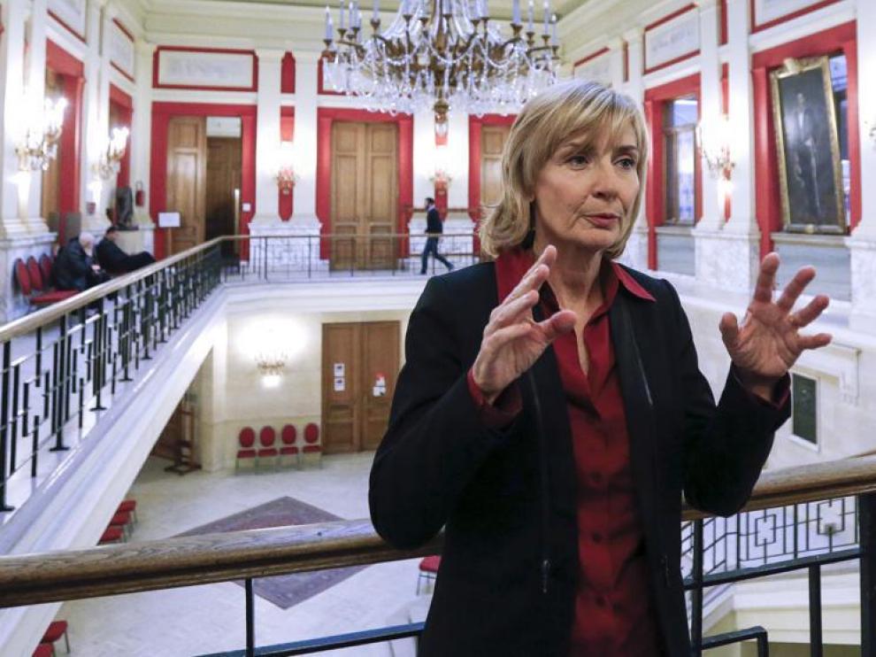 La alcaldesa de Molenbeek, Françoise Schepmans.