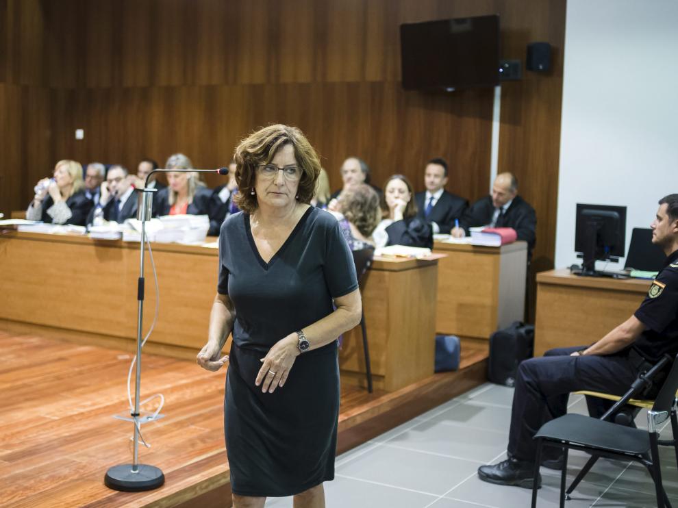 María Broto declaró como testigo ante el jurado