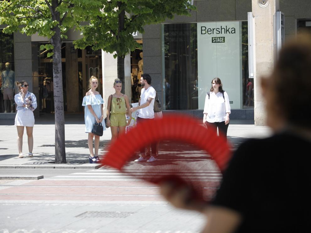 Ola de calor en Zaragoza