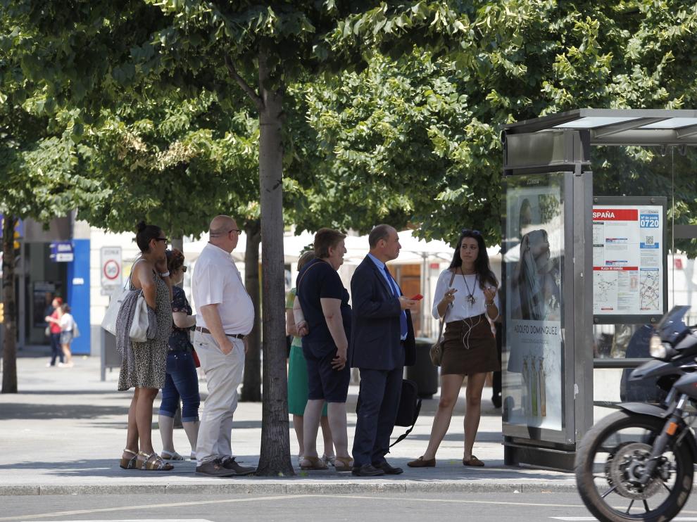 Ola de calor en Zaragoza