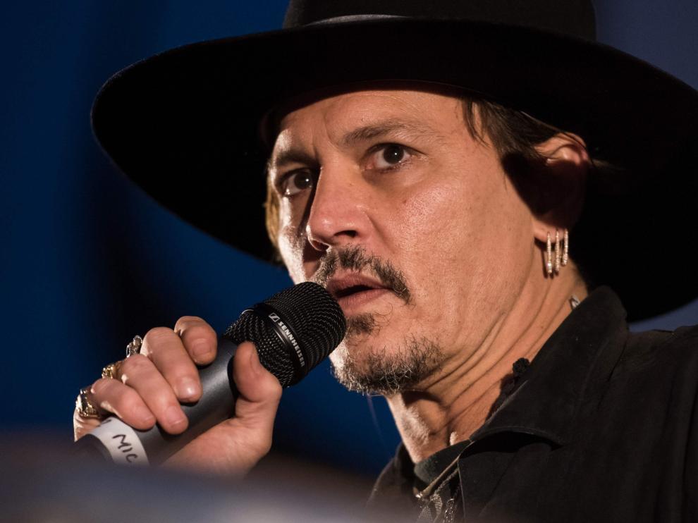 Johnny Depp en Somerset.