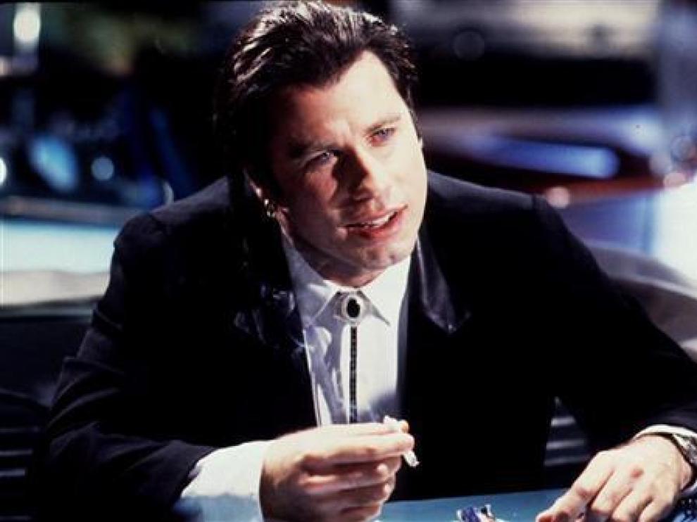 John Travolta en una escena de 'Pulp Fiction'.