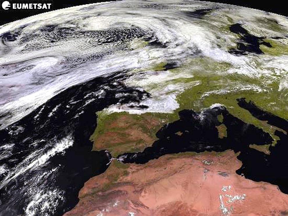 Imagen del Meteosat.