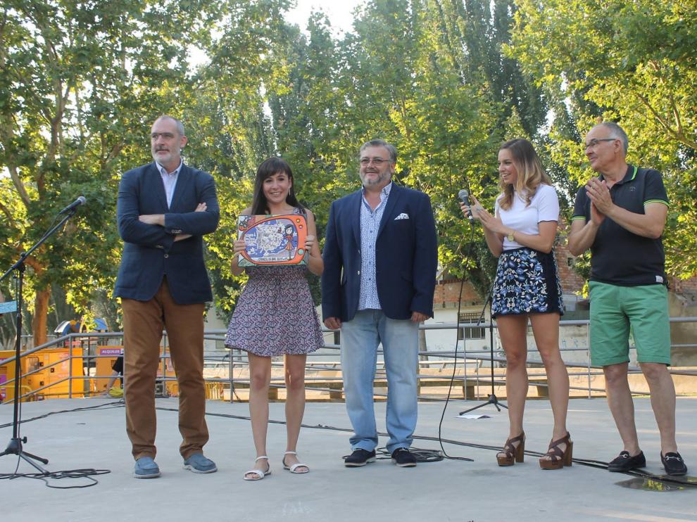 Reconocimiento a Silvia Laplana en Monzón