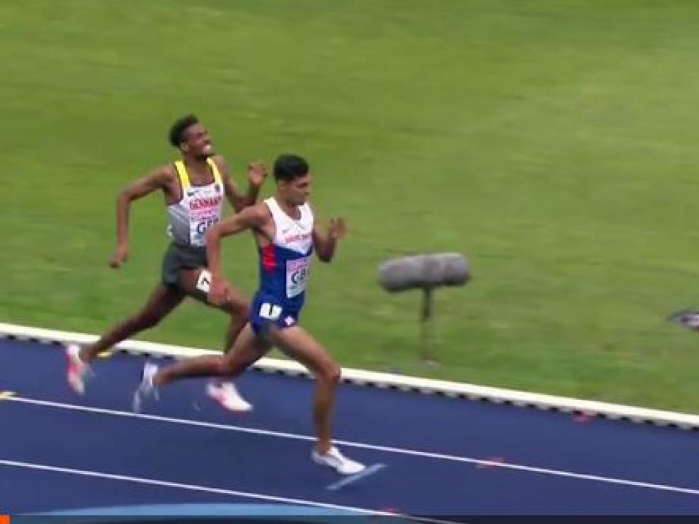 Ha ganado este sábado la final de 5.000 metros al marcar un tiempo de 13:59.40