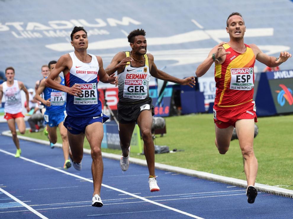 Abadía da la primera victoria a España en el Europeo.