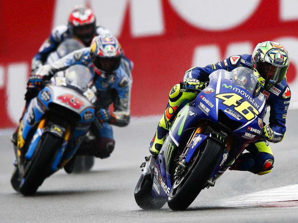 Rossi, por delante de Danilo Petrucci
