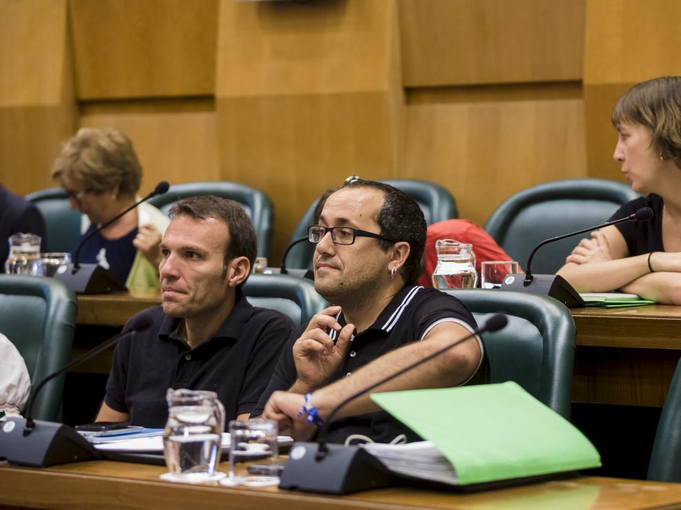 Alberto Cubero, en el pleno del pasado mes de mayo.