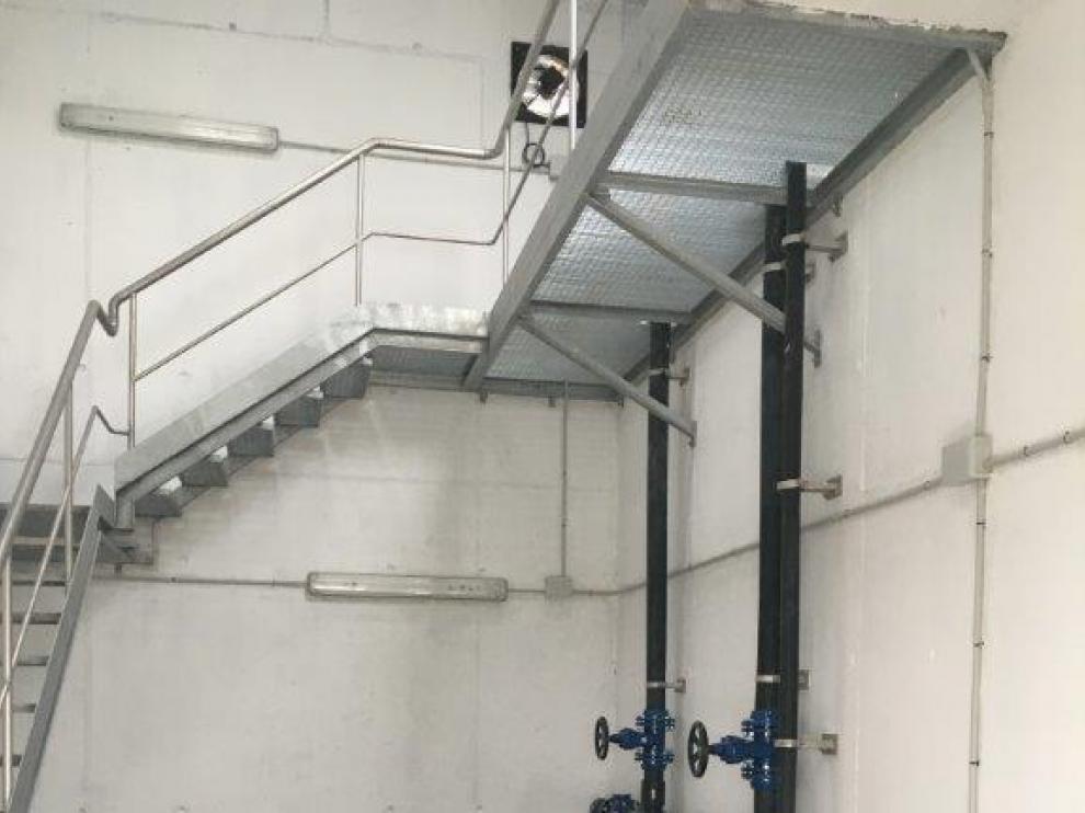Actual estación de tratamiento de agua potable.