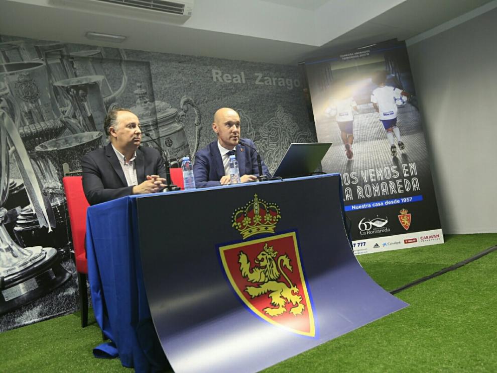 Presentación de la campaña de abonados del Real Zaragoza.