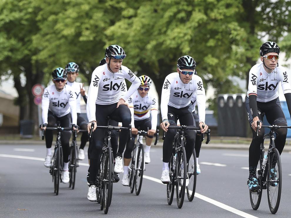 Una imagen de archivo del Tour de Francia
