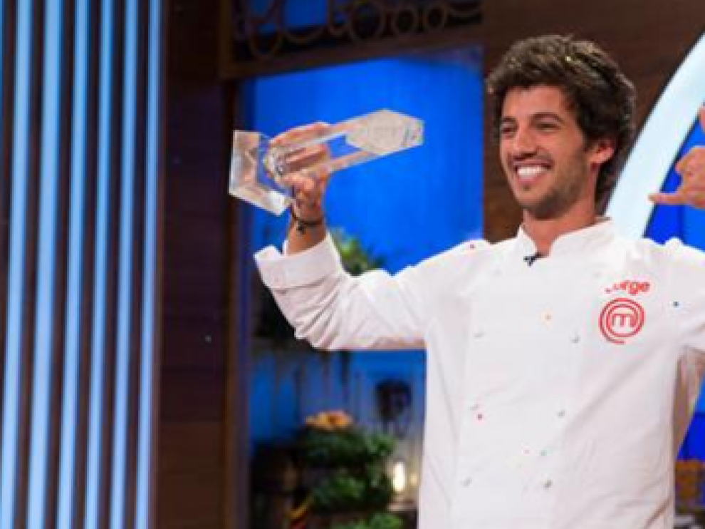 Jorge Brazalez, ganador de 'MasterChef 5'.