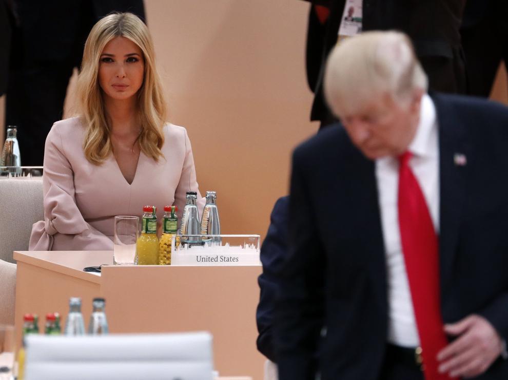 Ivanka Trump durante la cumbre del G20.