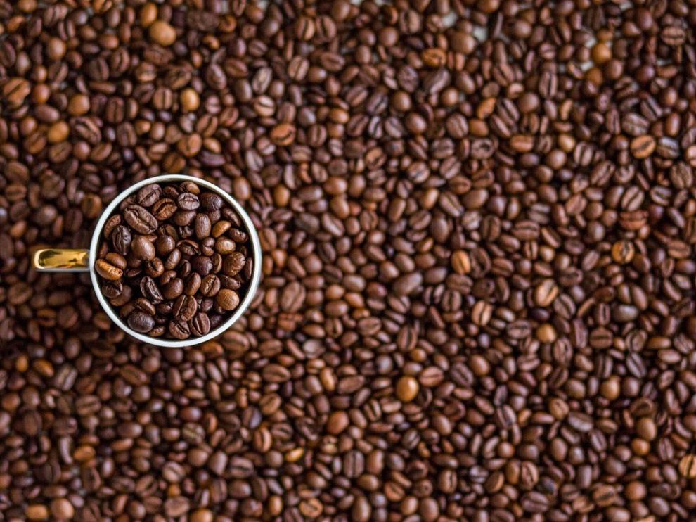 El café, lleno de buenas propiedades.