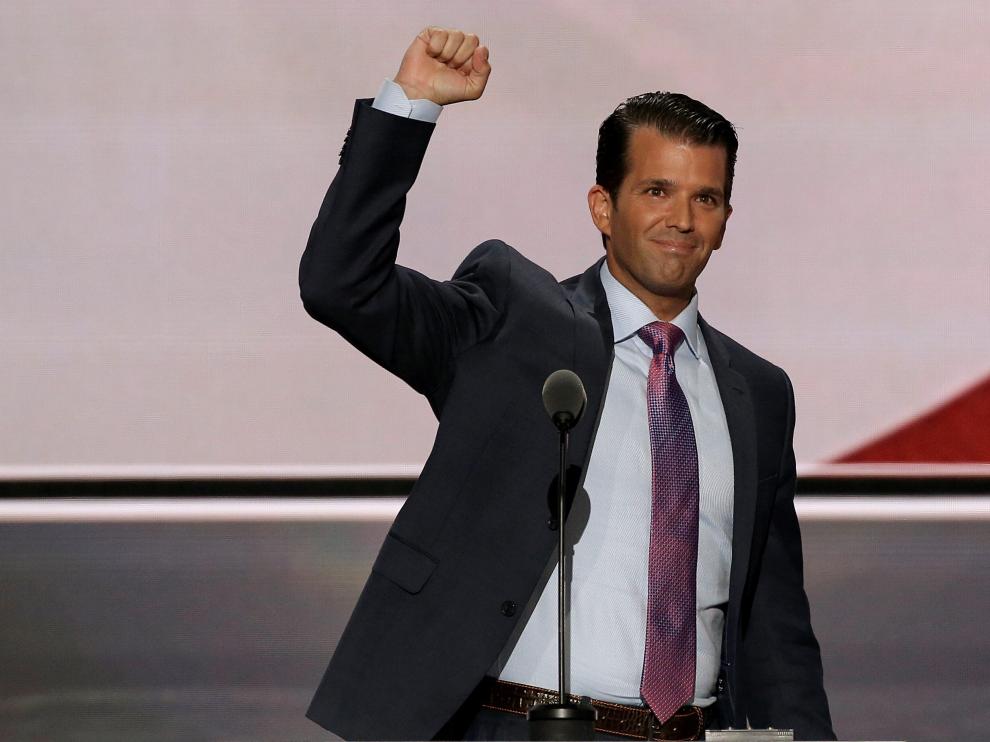 El hijo mayor del presidente de Estados Unidos, Donald Trump Jr