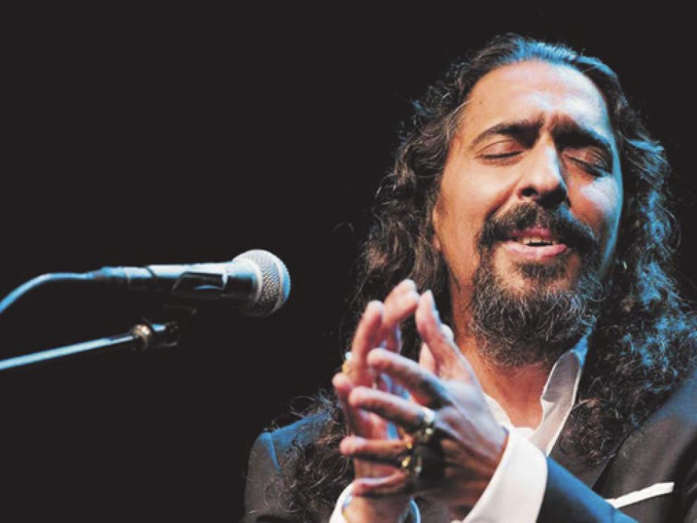El Cigala, en un concierto.