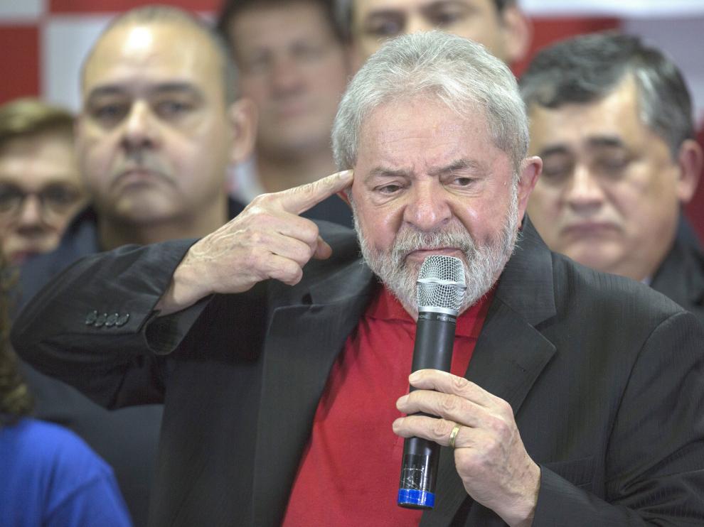 Lula da Silva, durante un acto