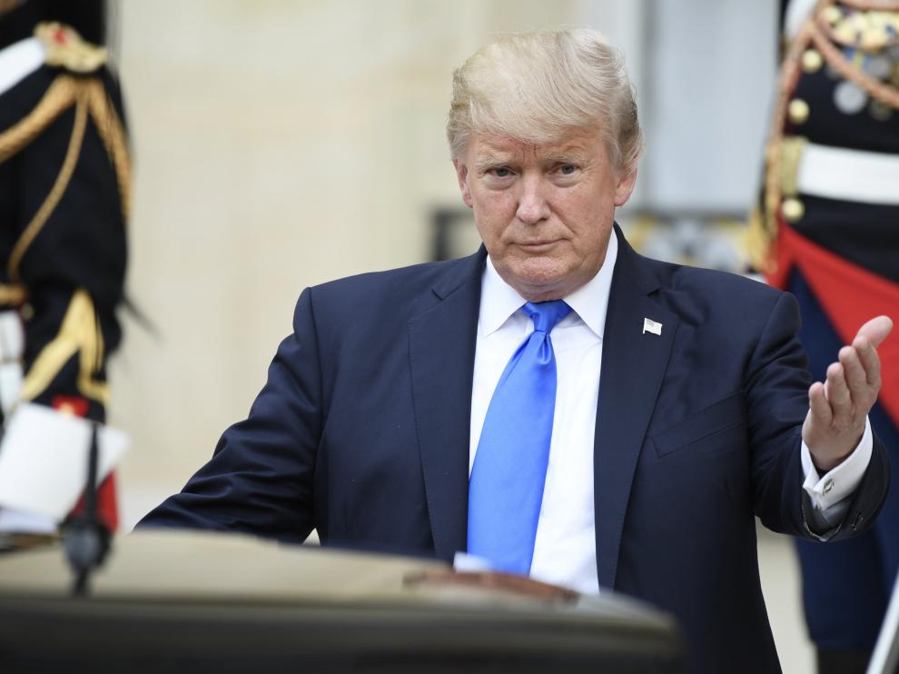 El presidente de Estados Unidos, Donald Trump.