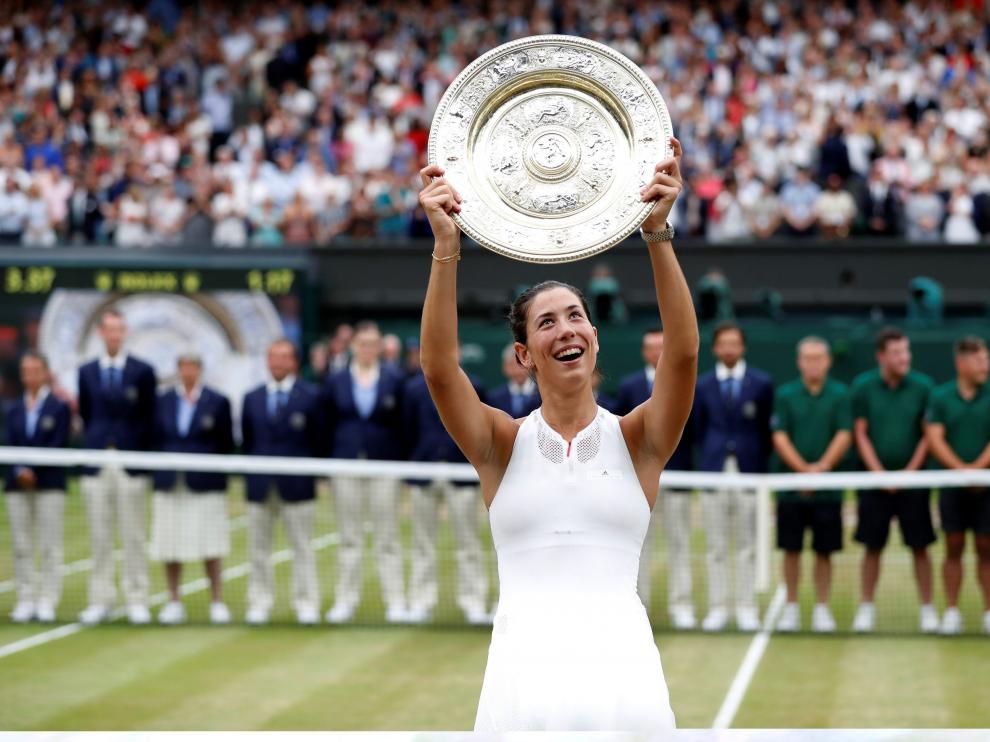 Muguruza: "Serena Williams me dijo que algún día ganaría, y aquí estoy".