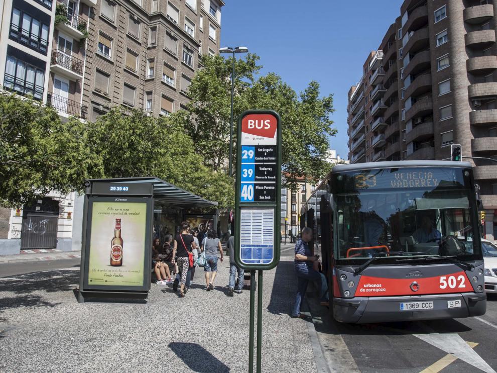Un autobús urbano.