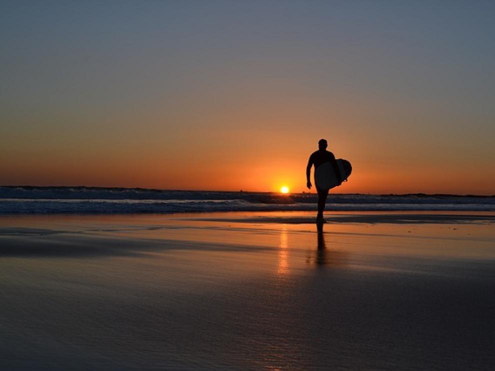 Practicar surf para encontrarse a uno mismo.