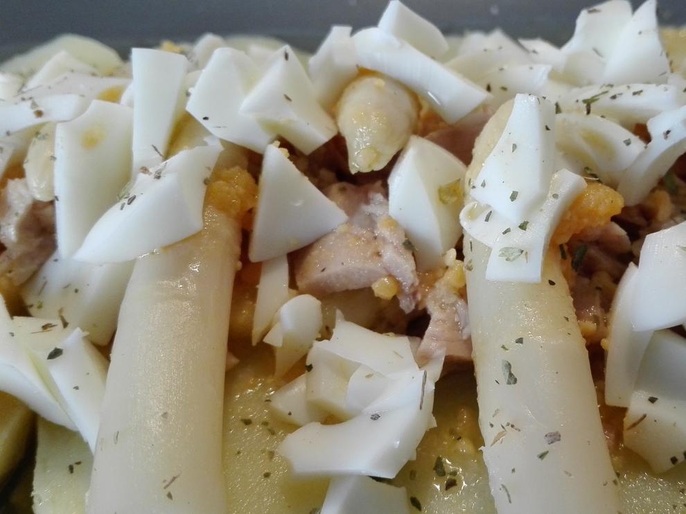 Ensalada de patata de verano.