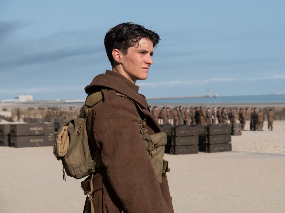 Fotograma de la película de Christopher Nolan que trata sobre la II Guerra Mudial.