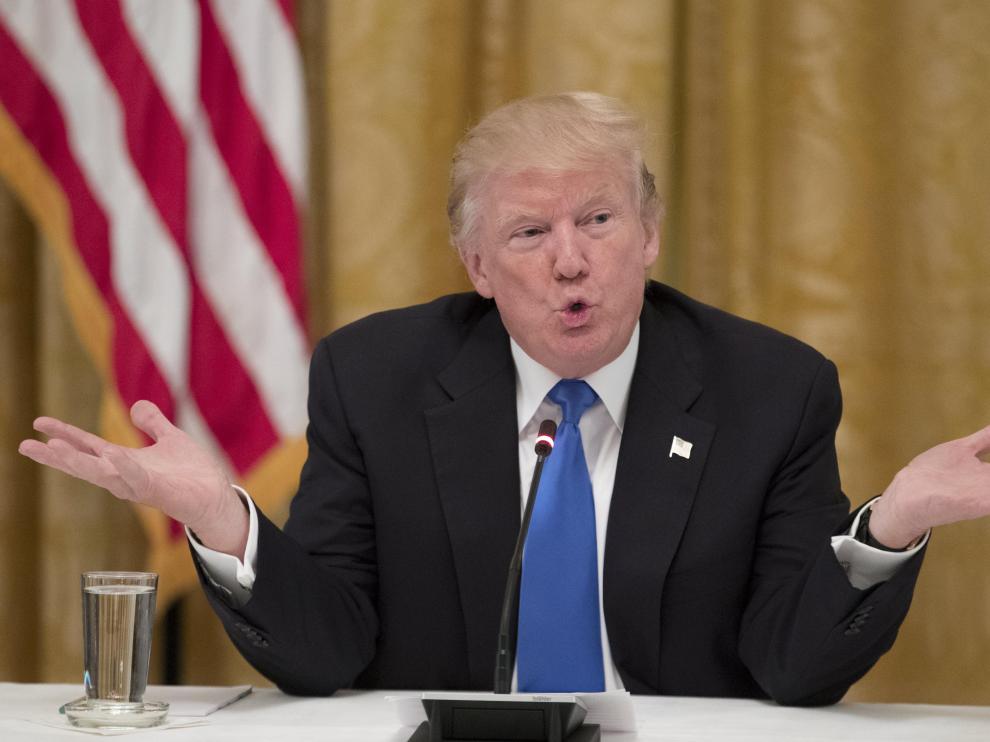 El presidente de Estados Unidos, Donald Trump.