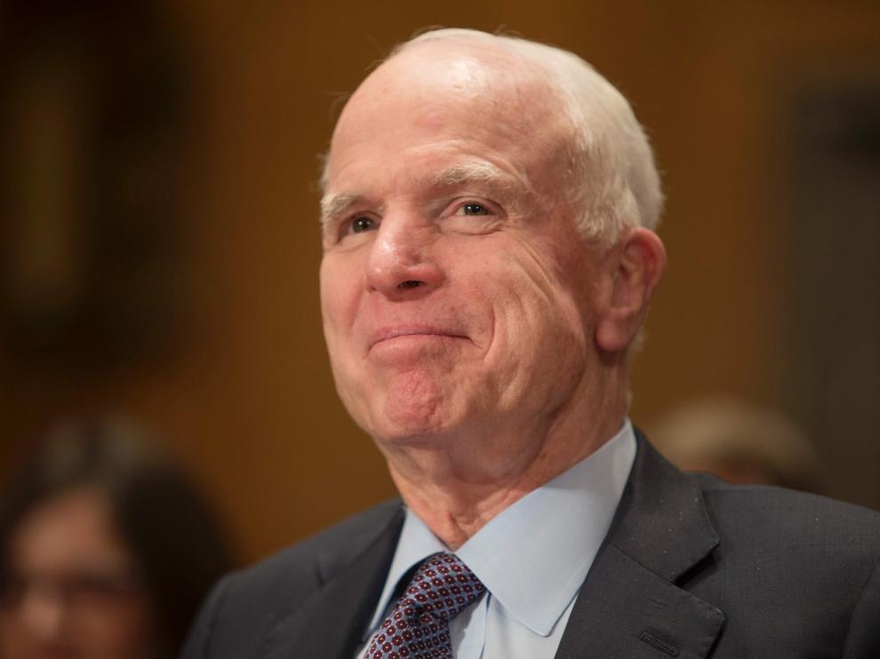 El senador republicano por el estado de Arizona John McCain.
