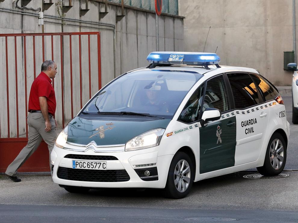 Ángel María Villar ha sido trasladado esta mañana por la Guardia Civil a la Audiencia Nacional.