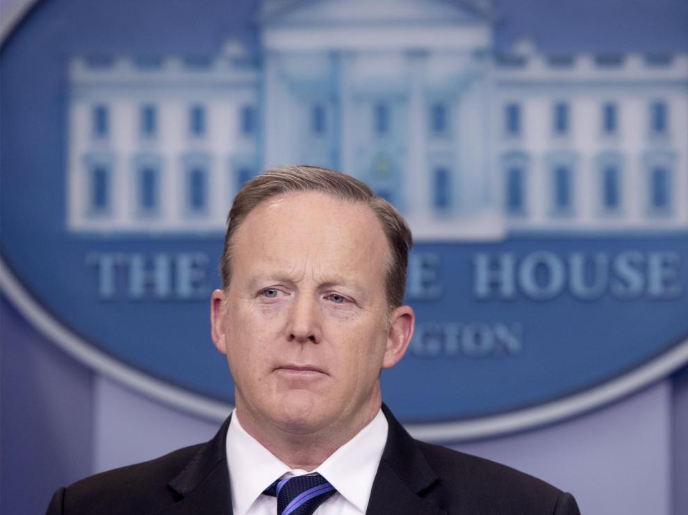 Sean Spicer, en una foto de archivo