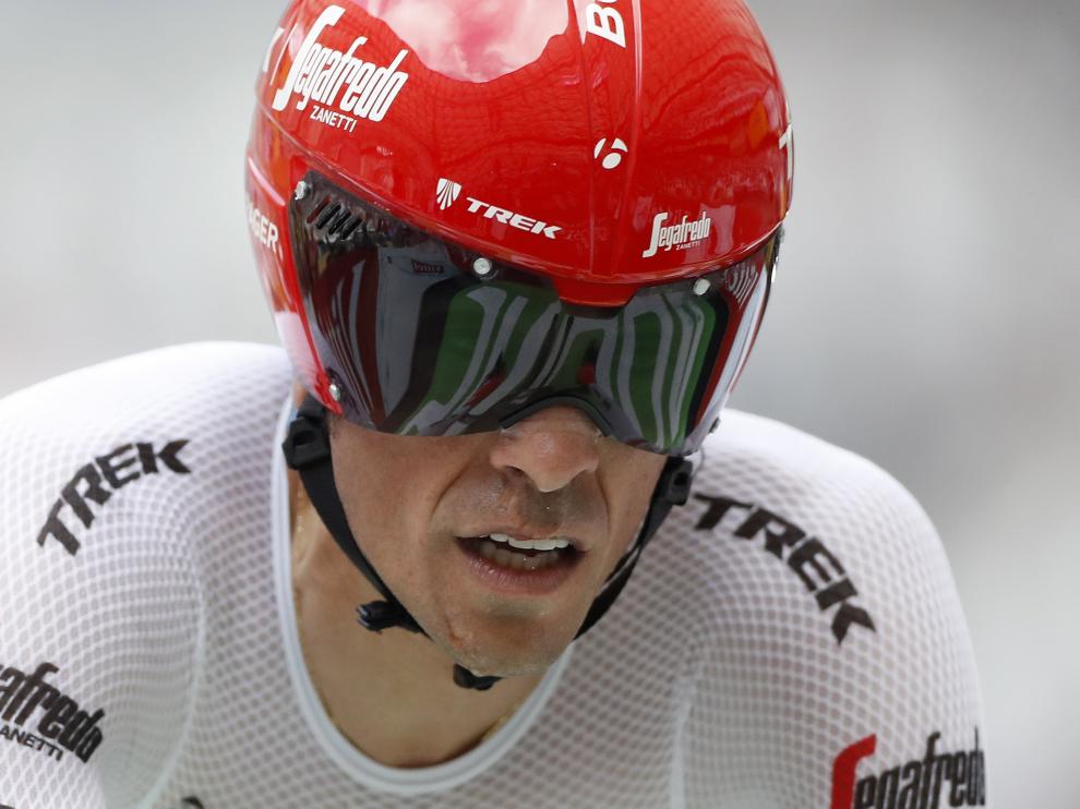 Alberto Contador este sábado en Marsella.