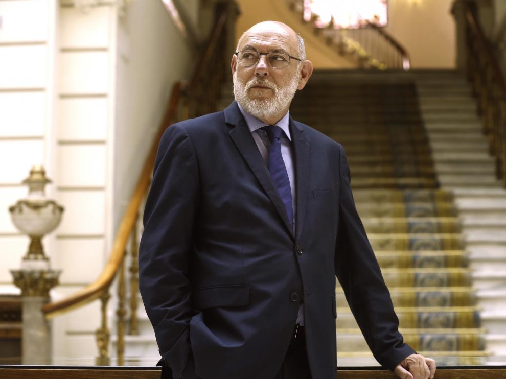 El fiscal general del Estado, José Manuel Maza, este sábado en Madrid.